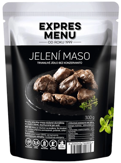 Jelení maso - 3 PORCE