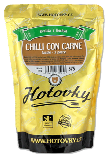 Fazole CHILLI CON CARNE- 2 PORCE