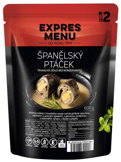 Španělský ptáček special- 2 PORCE